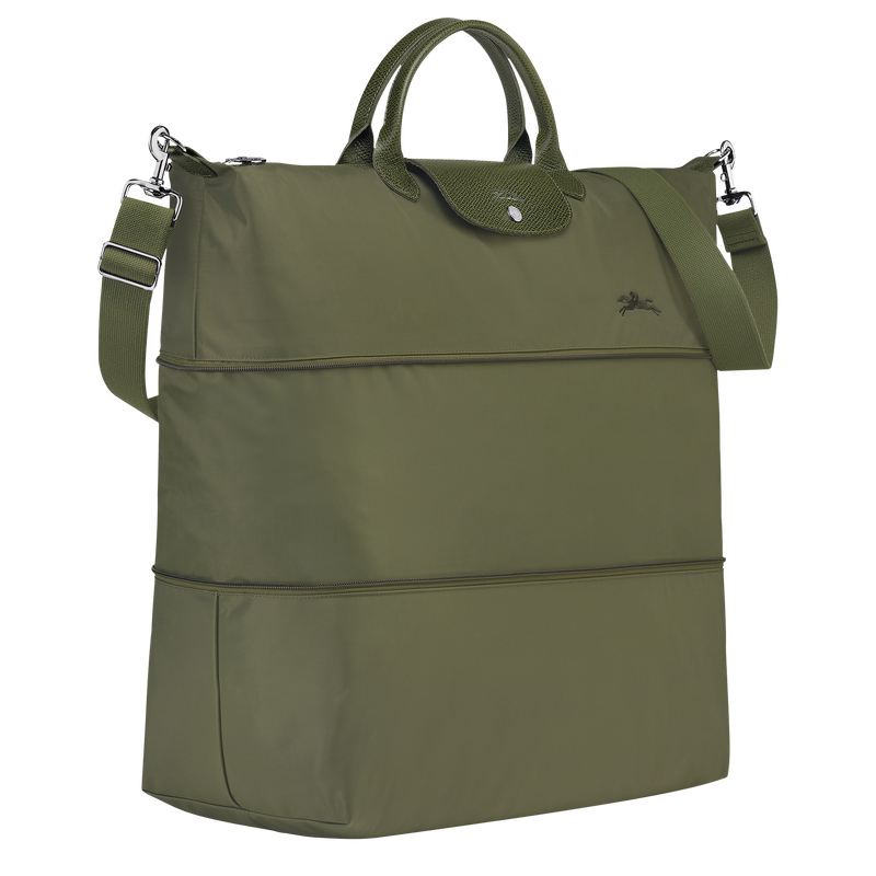 Longchamp Le Pliage Green Bolsa de viaje ampliable Lona reciclada - Bosque Rebajas online