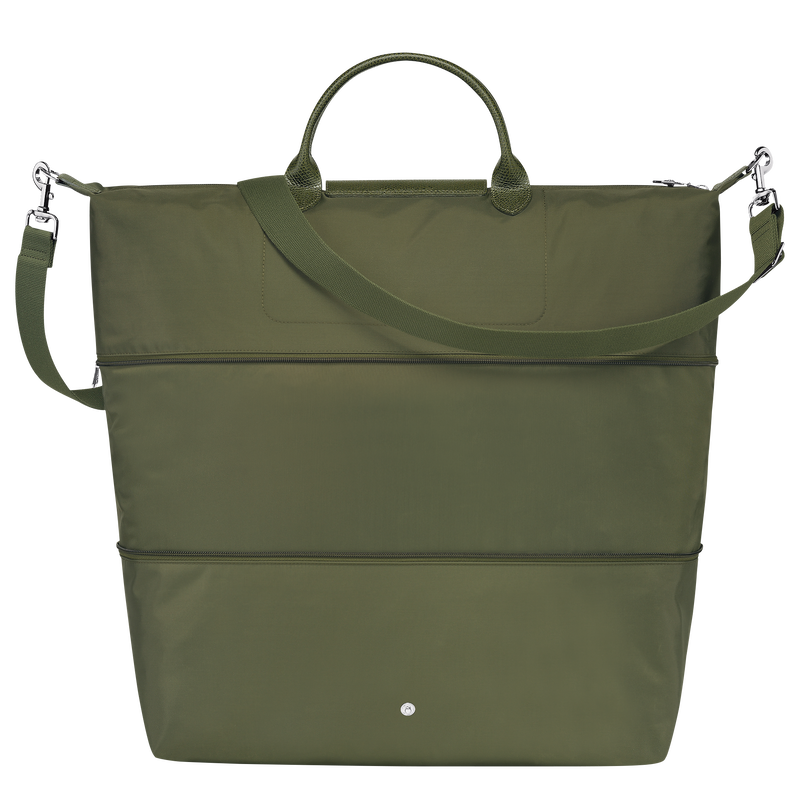 Longchamp Le Pliage Green Bolsa de viaje ampliable Lona reciclada - Bosque Rebajas online