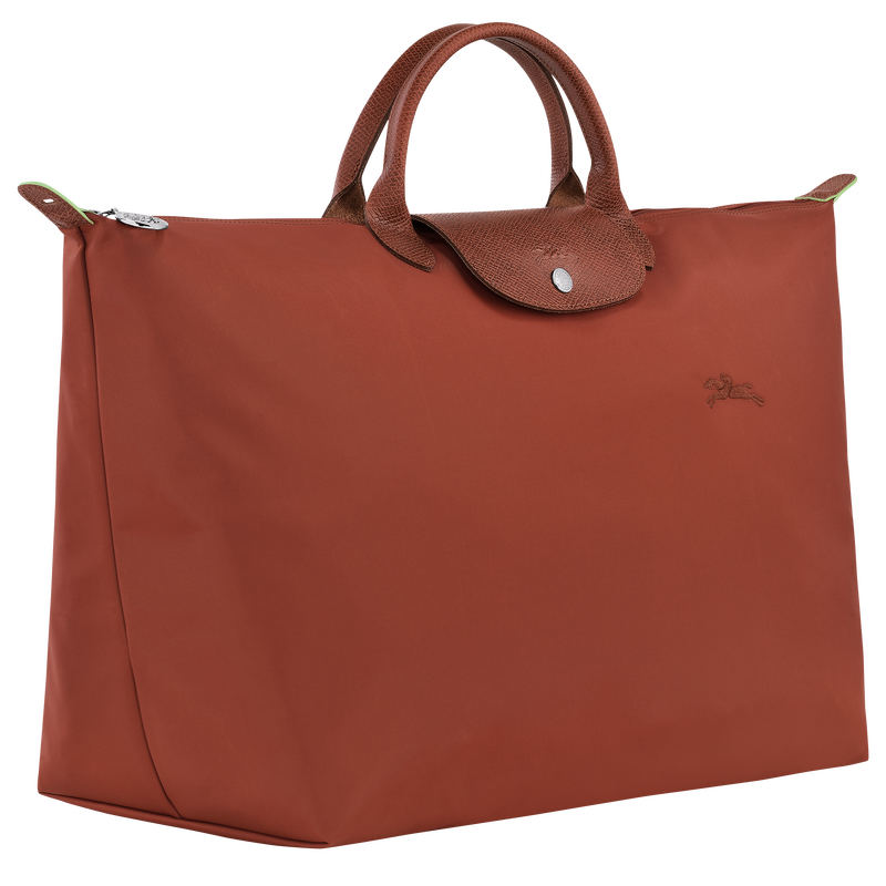 Longchamp Le Pliage Green Bolsa de viaje L Lona reciclada - Castaño Rebajas top