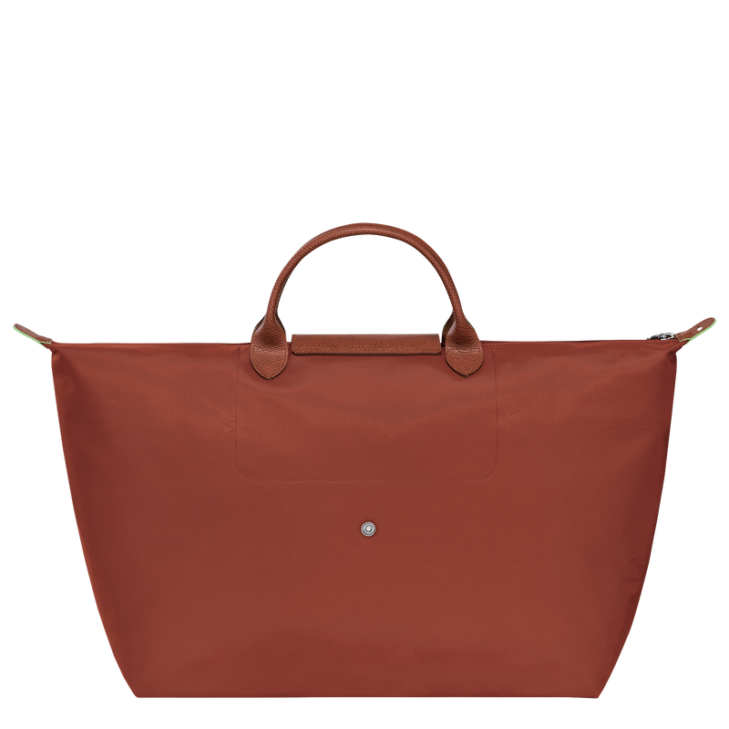 Longchamp Le Pliage Green Bolsa de viaje L Lona reciclada - Castaño Rebajas top