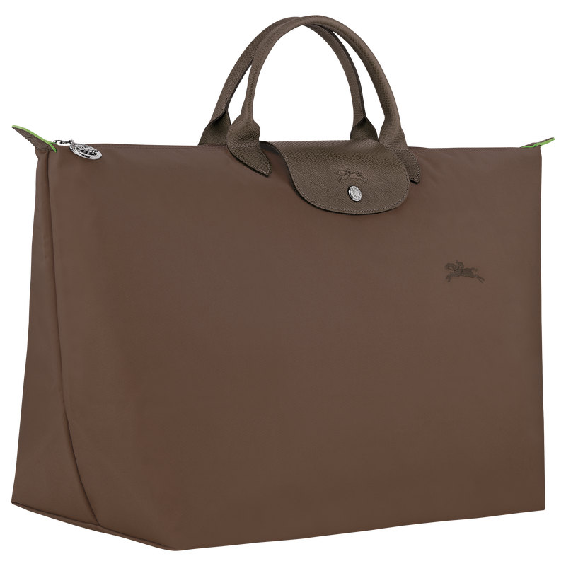 Longchamp Le Pliage Green Bolsa de viaje L Lona reciclada - Tierra Oferta especial