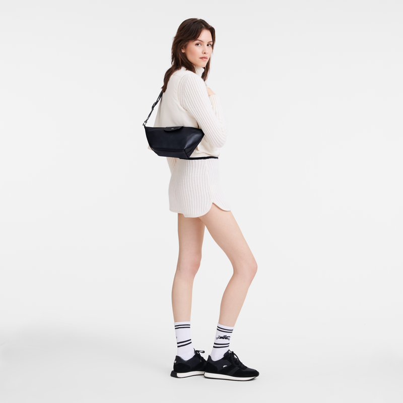 Longchamp Le Pliage Xtra Bolso bandolera XS Cuero - Negro Precio de fábrica
