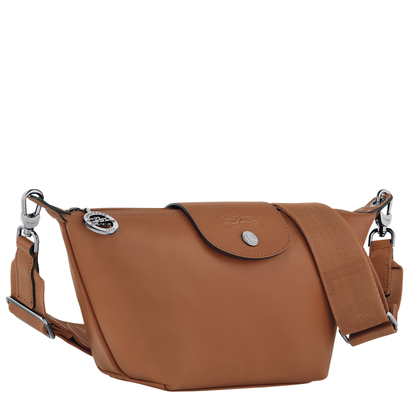 Longchamp Le Pliage Xtra Bolso bandolera XS Cuero - Coñac Promoción por tiempo limitado