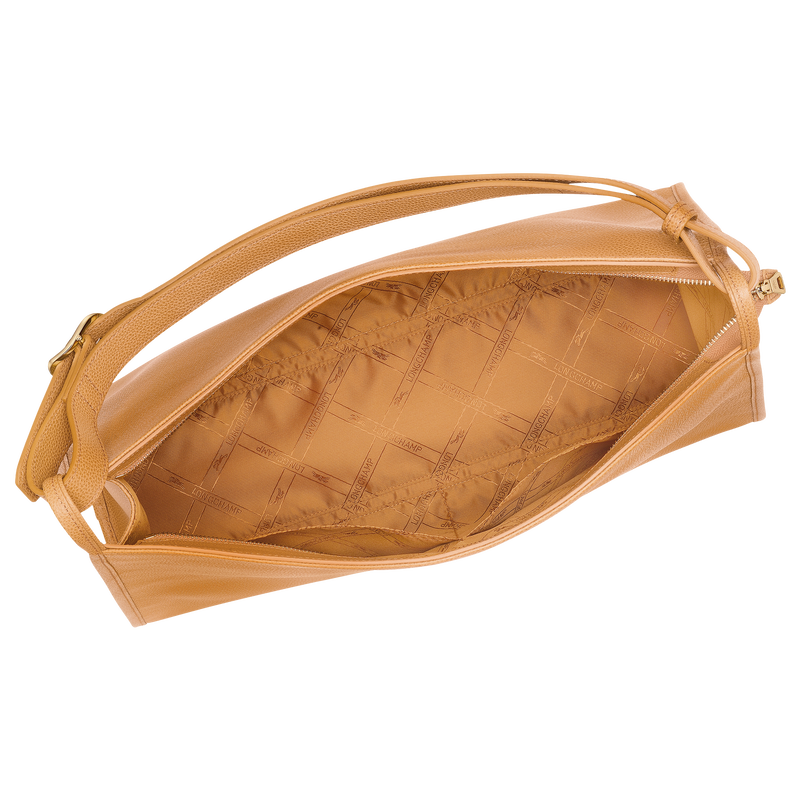 Longchamp Le Foulonné Bolso de hombro XL Cuero - Nuez Promoción trimestral