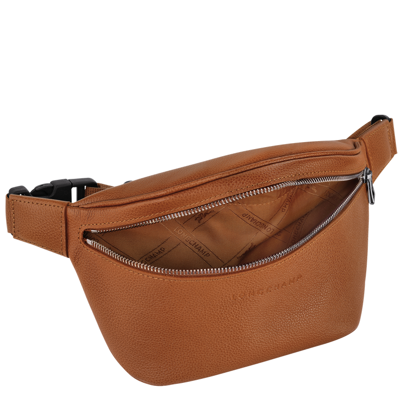 Longchamp Le Foulonné Riñonera M Cuero - Caramelo Grandes descuentos