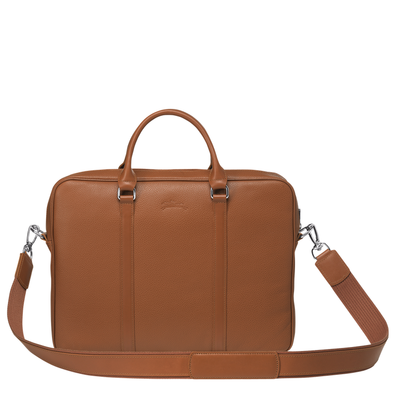 Longchamp Le Foulonné Maletín XS Cuero - Caramelo Liquidación