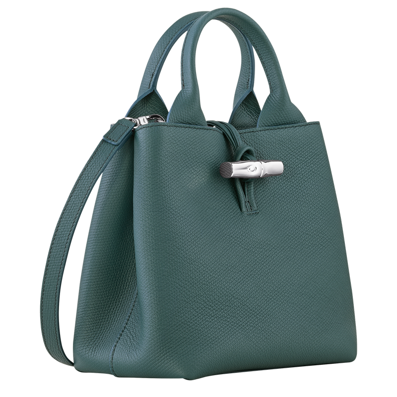Longchamp Le Roseau Bolso con asa superior S Cuero - Cedro Tienda de fábrica