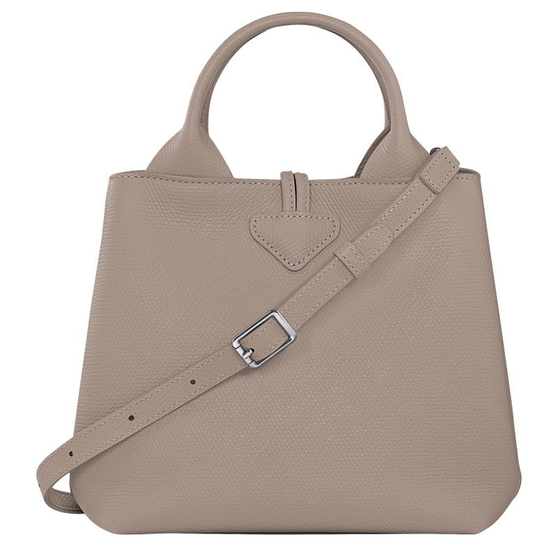 Longchamp Le Roseau Bolso con asa superior S Cuero - Arcilla Limitado a 3 días