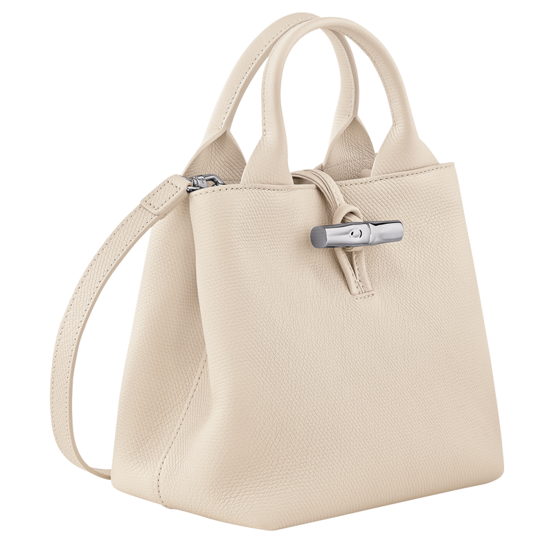 Longchamp Le Roseau Bolso con asa superior S Cuero - Papel Precios de Black Friday