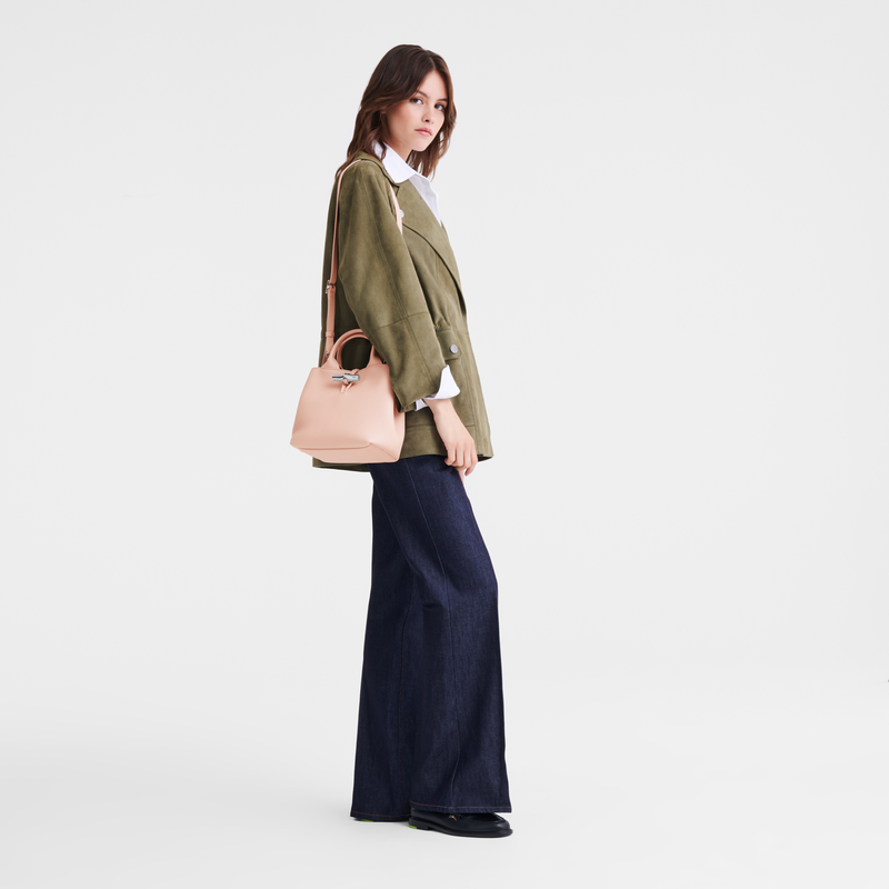 Longchamp Le Roseau Bolso con asa superior S Cuero - Bailarina Libre de impuestos