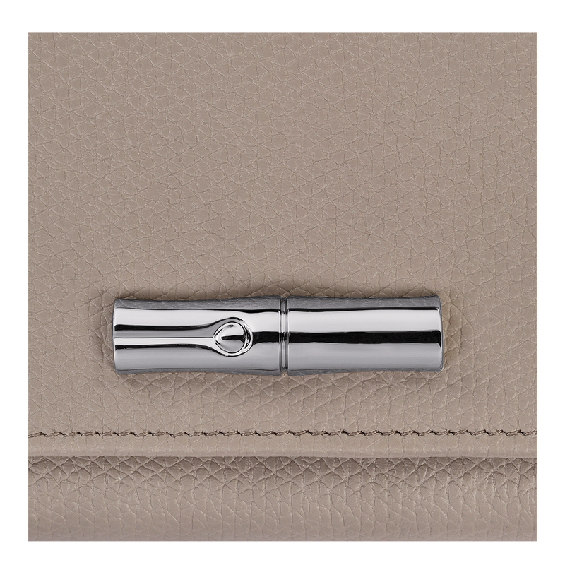 Longchamp Le Roseau Cartera Cuero - Arcilla Ofertas de temporada