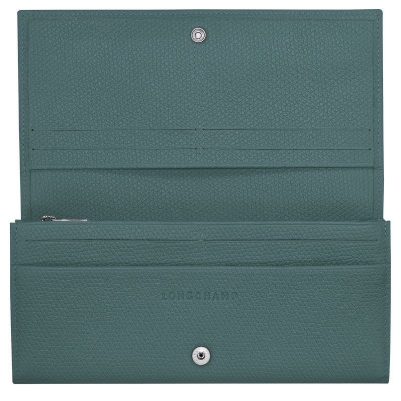 Longchamp Le Roseau Cartera con solapa Cuero - Cedro Precio ultrabajo