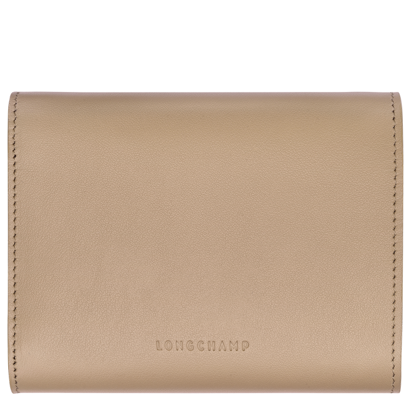 Longchamp Le Roseau Cartera compacta Cuero - Rais En línea