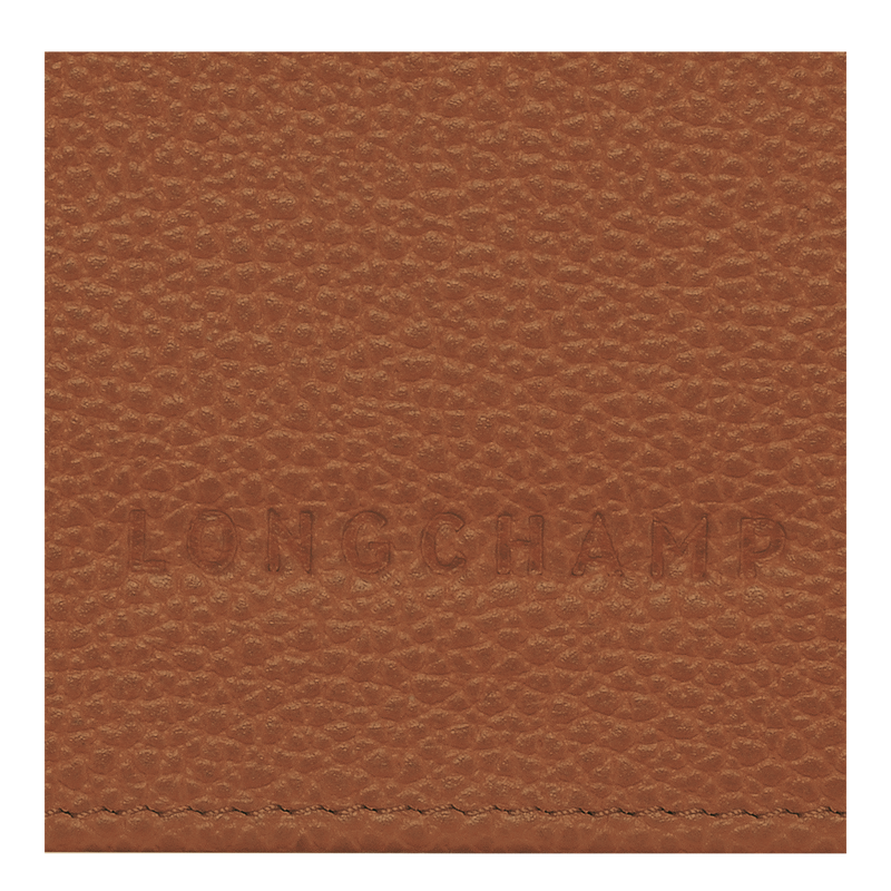 Longchamp Le Foulonné Cartera continental grande Cuero - Caramelo Outlet online