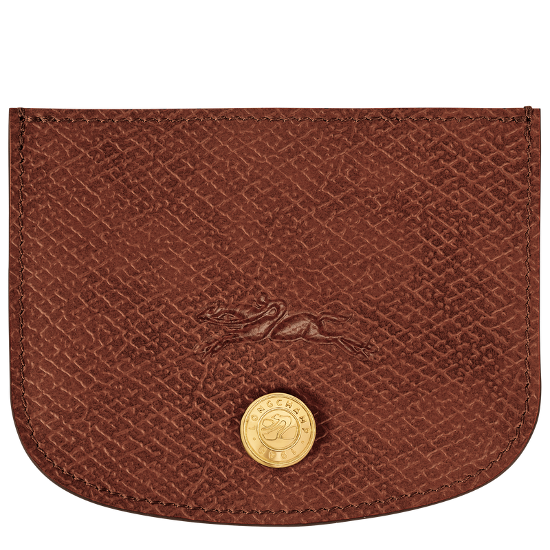 Longchamp Épure Tarjetero Cuero - Marrón