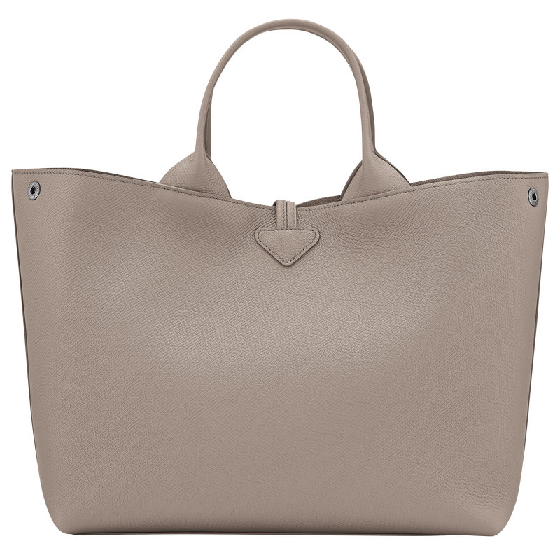 Longchamp Le Roseau Bolso con asa superior L Cuero - Arcilla COMPRAR AHORA