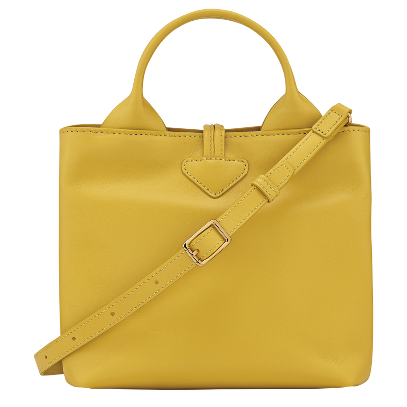 Longchamp Le Roseau Bolso con asa superior S Cuero - Jenjibre Últimos 2 días