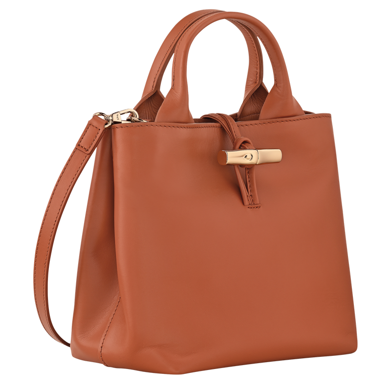 Longchamp Le Roseau Bolso con asa superior S Cuero - Corteza Último día