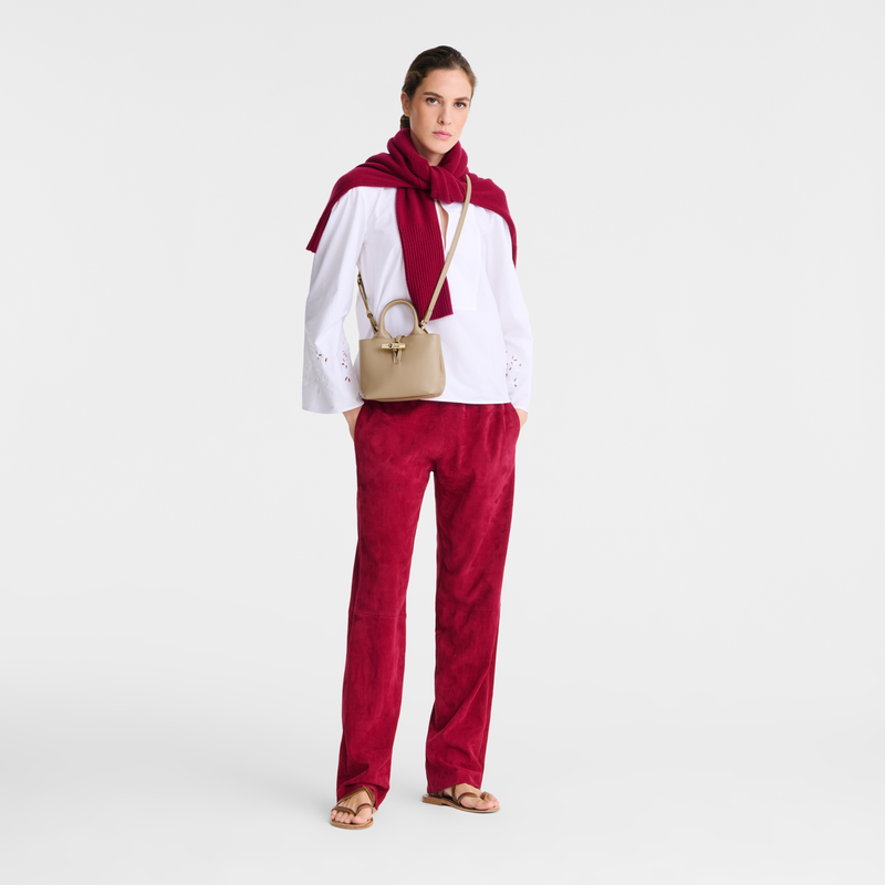 Longchamp Le Roseau Bolso con asa superior XS Cuero - Rais Precio de fábrica