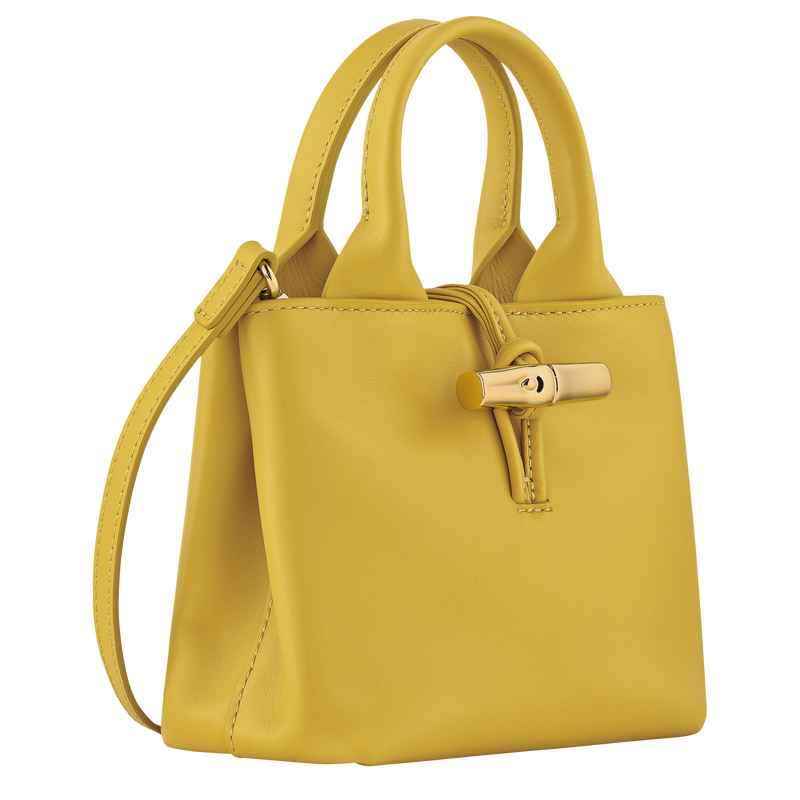 Longchamp Le Roseau Bolso con asa superior XS Cuero - Jenjibre Promoción por tiempo limitado