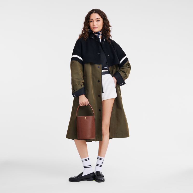 Longchamp Épure Bolso saco S Cuero - Marrón Promoción trimestral