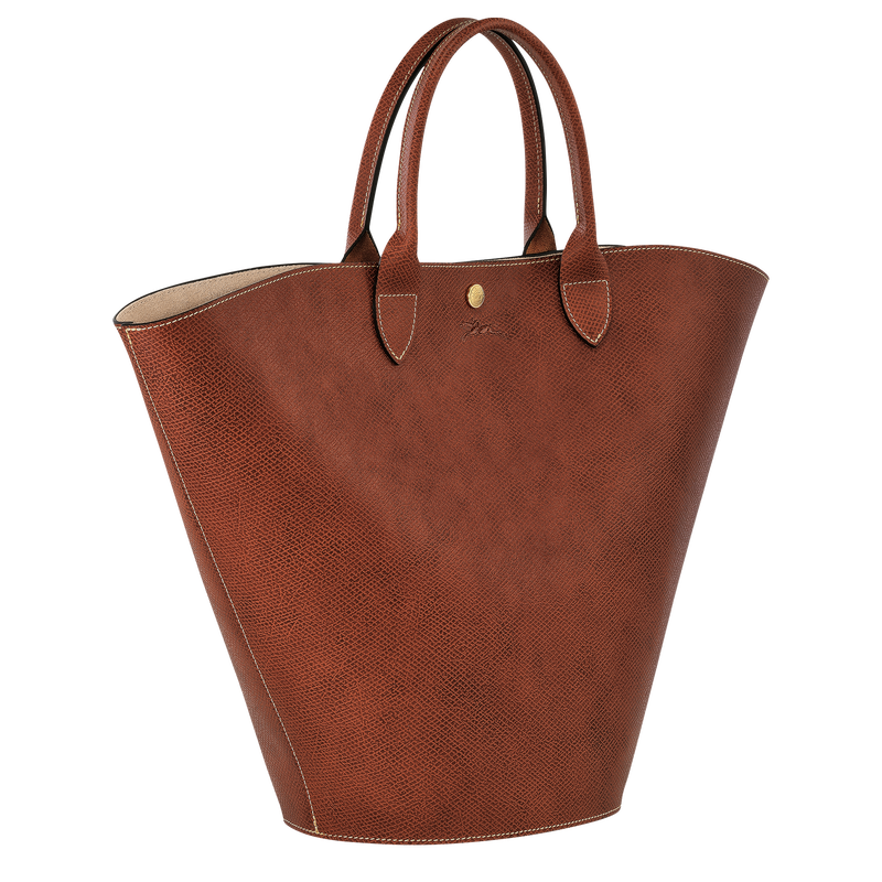 Longchamp Épure Bolso shopper XL Cuero - Marrón Grandes descuentos