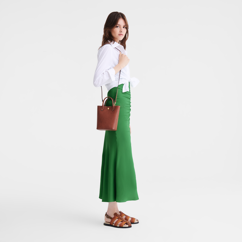 Longchamp Épure Bolso shopper XS Cuero - Marrón Envío internacional gratuito