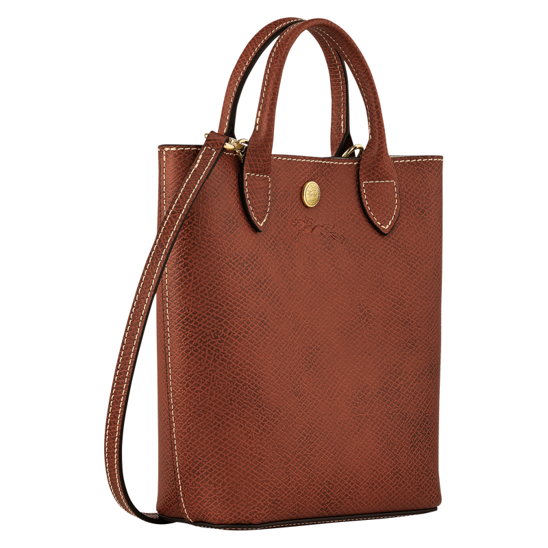 Longchamp Épure Bolso shopper XS Cuero - Marrón Envío internacional gratuito