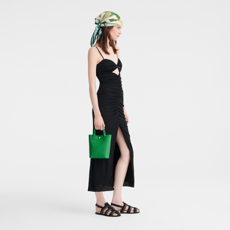 Longchamp Épure Bolso shopper XS Cuero - Verde Tienda de fábrica