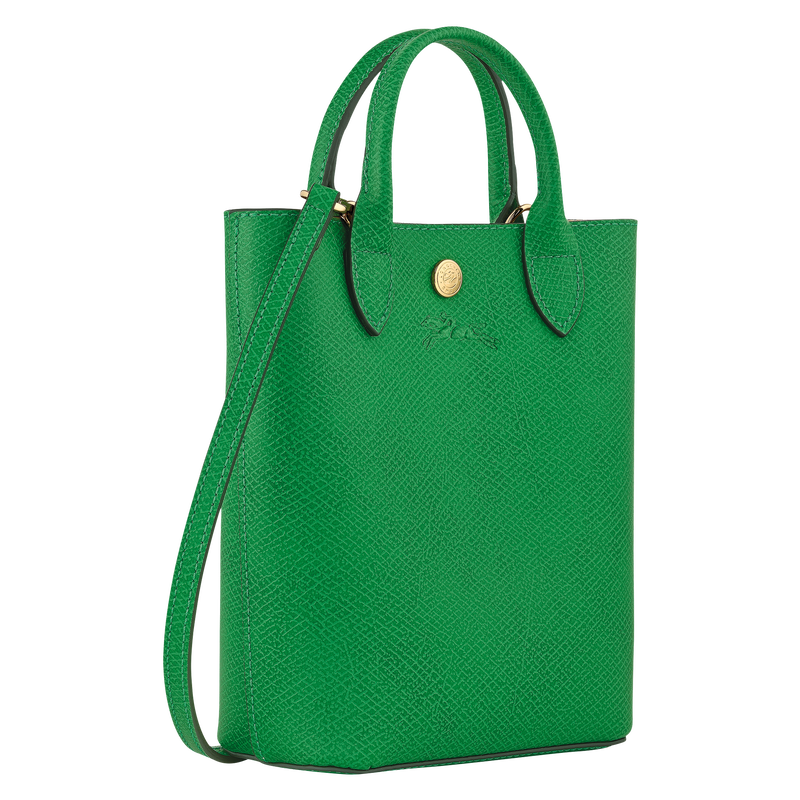 Longchamp Épure Bolso shopper XS Cuero - Verde Tienda de fábrica