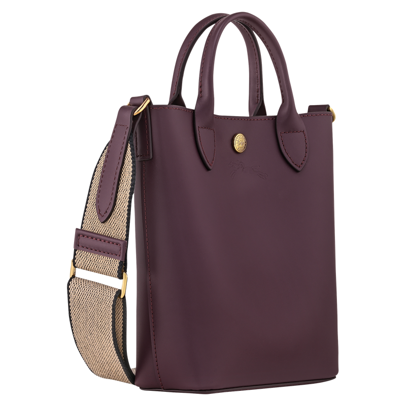Longchamp Épure Bolso shopper XS Cuero - Berenjena Ahorra y exporta