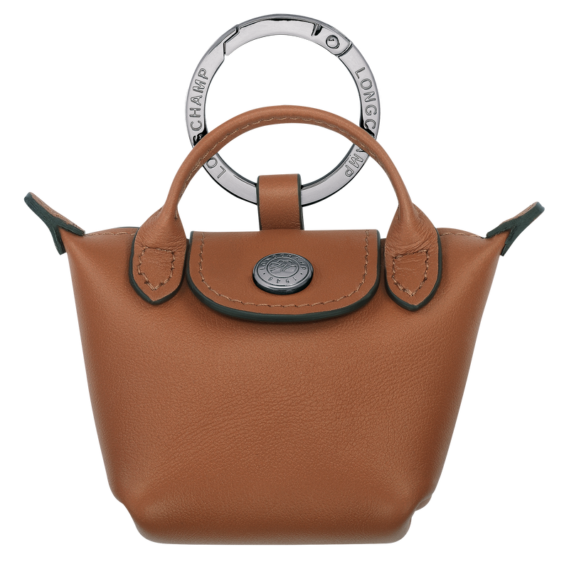 Longchamp Le Pliage Xtra Caja airpods Cuero - Coñac