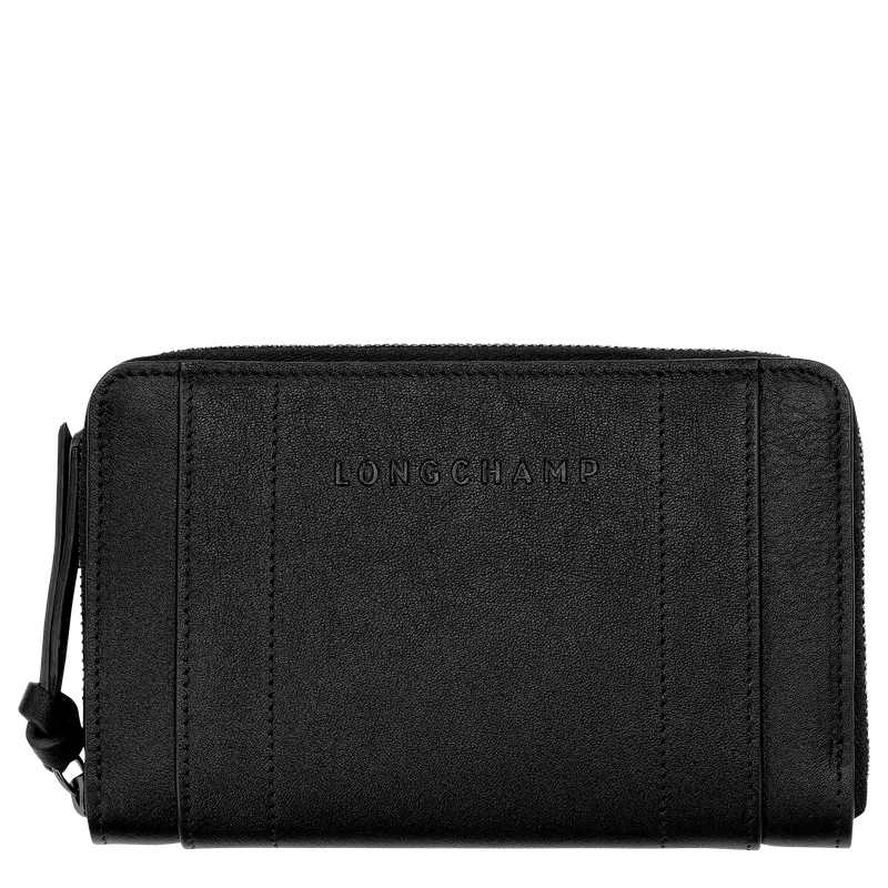 Longchamp Longchamp 3D Cartera Cuero - Negro