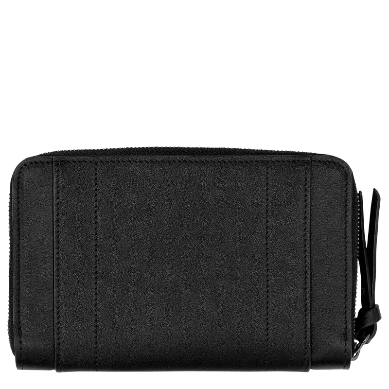 Longchamp Longchamp 3D Cartera Cuero - Negro Rebajas baratas