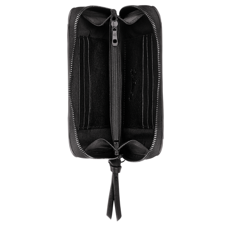 Longchamp Longchamp 3D Cartera Cuero - Negro Rebajas baratas