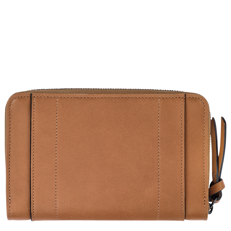 Longchamp Longchamp 3D Cartera Cuero - Natural Rebajas de fábrica