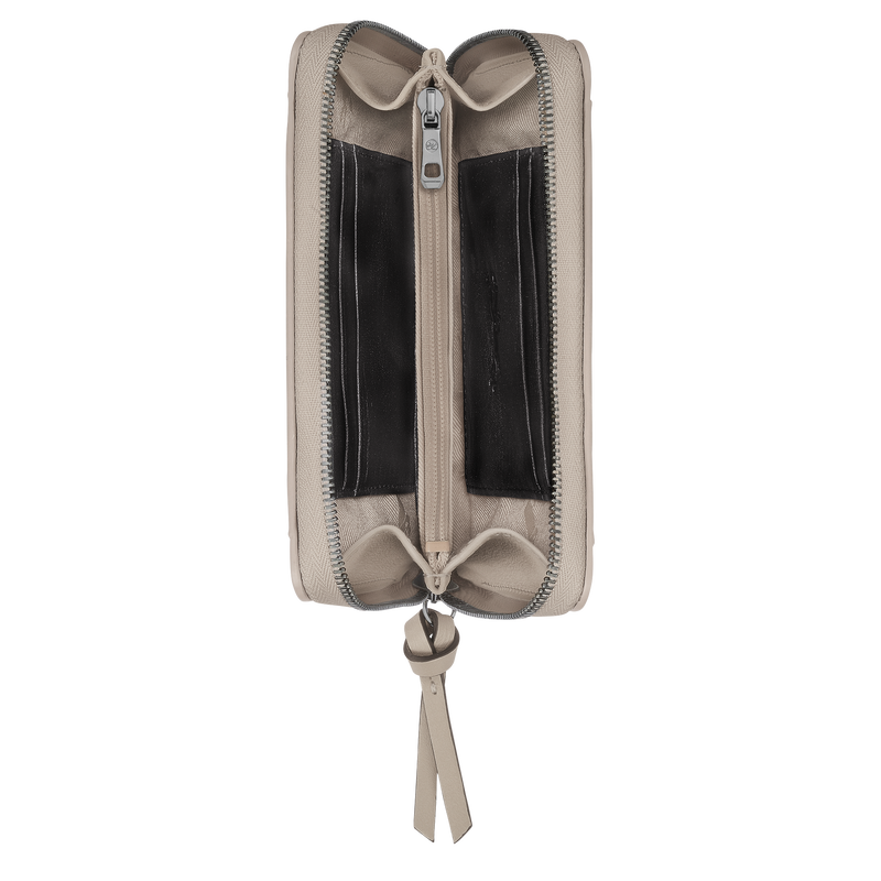 Longchamp Longchamp 3D Cartera Cuero - Arcilla Ventas relámpago
