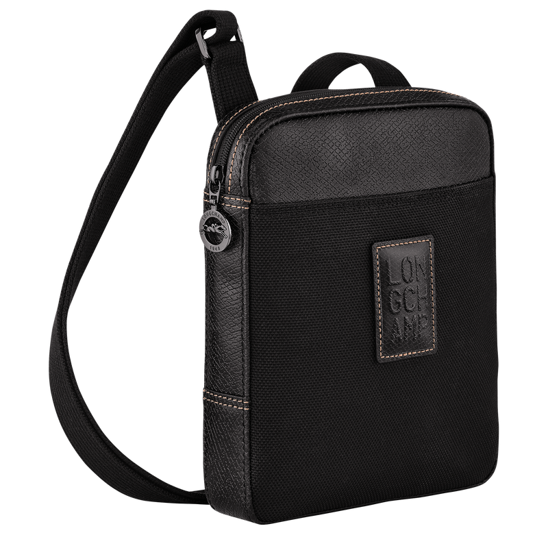 Longchamp Boxford Bolso bandolera XS Lona reciclada - Negro Promoción trimestral