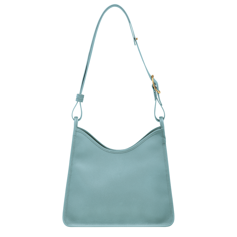 Longchamp Le Foulonné Bolso de hombro M Cuero - Eucalipto En oferta