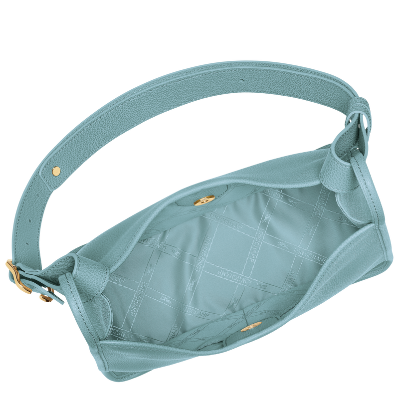 Longchamp Le Foulonné Bolso de hombro M Cuero - Eucalipto En oferta