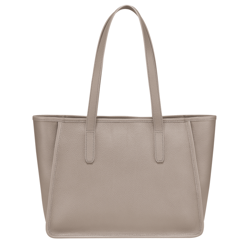 Longchamp Le Foulonné Bolso shopper L Cuero - Tórtola Oferta exclusiva