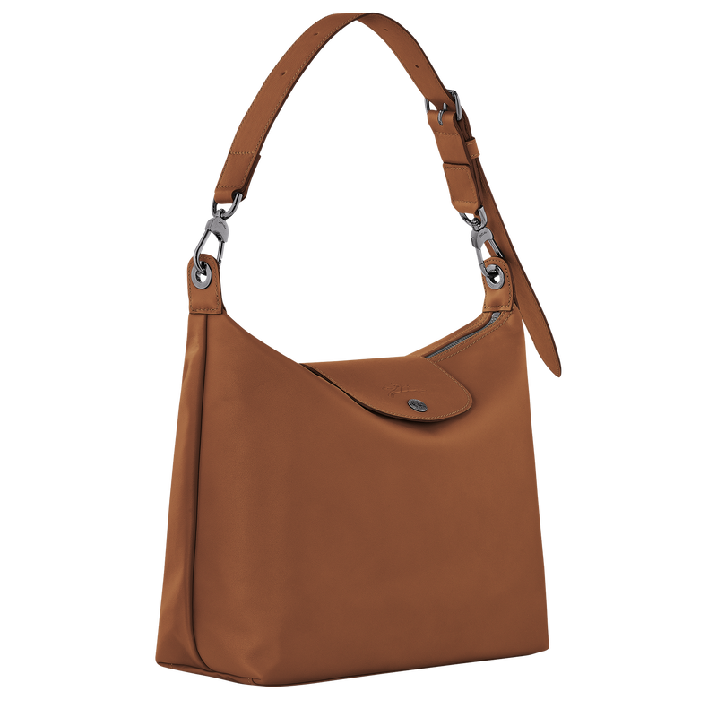 Longchamp Le Pliage Xtra Bolso Hobo M Cuero - Coñac Devoluciones gratuitas
