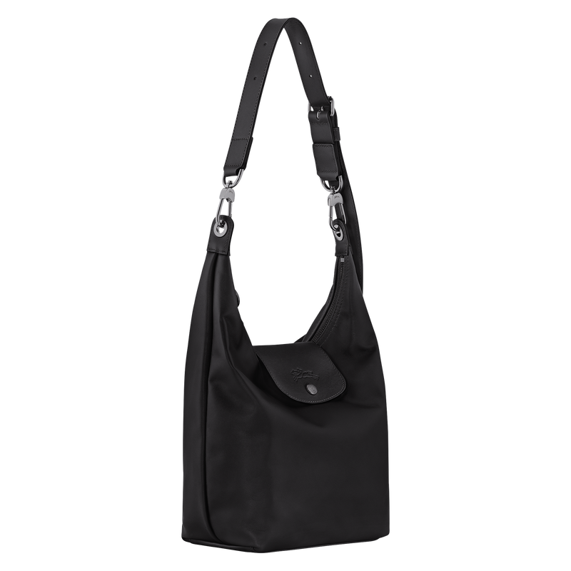 Longchamp Le Pliage Xtra Bolso de hombro M Cuero - Negro Outlet online