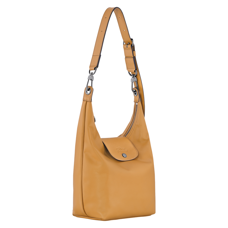 Longchamp Le Pliage Xtra Bolso de hombro M Cuero - Miel Rebajas