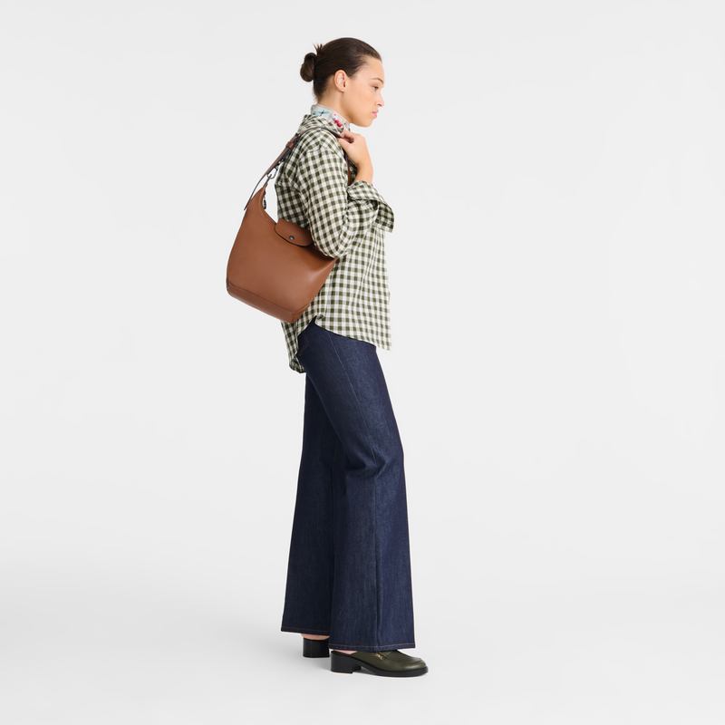 Longchamp Le Pliage Xtra Bolso de hombro M Cuero - Coñac Ofertas