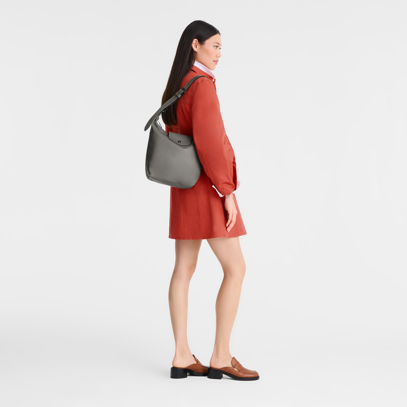 Longchamp Le Pliage Xtra Bolso de hombro M Cuero - Tórtola Gran oferta