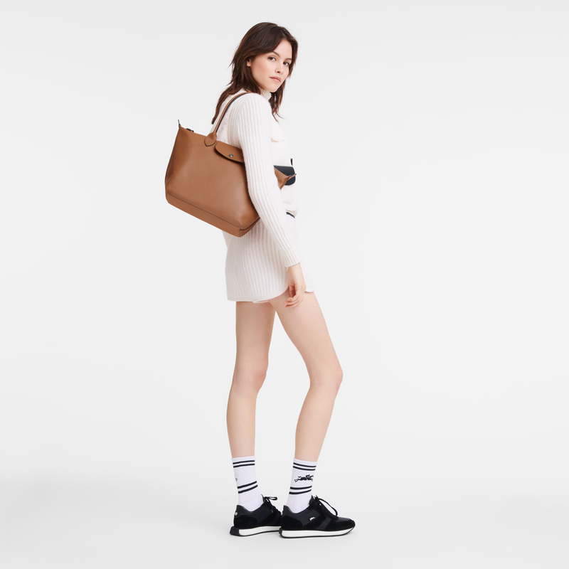 Longchamp Le Pliage Xtra Bolso shopper M Cuero - Coñac Los más vendidos