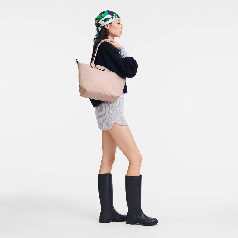 Longchamp Le Pliage Xtra Bolso shopper M Cuero - Carne Ventas relámpago