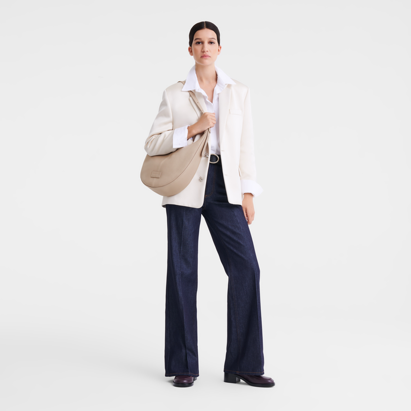 Longchamp Essential Bolso bandolera L Cuero - Arcilla Liquidación