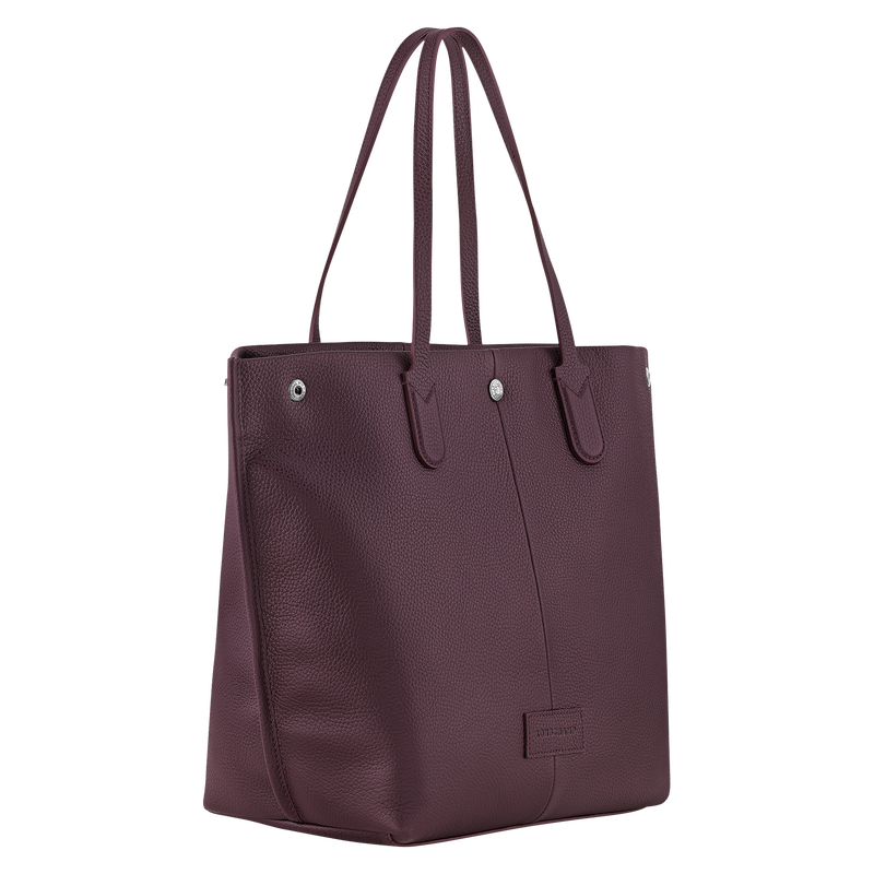 Longchamp Essential Bolso shopper L Cuero - Berenjena Rebajas online